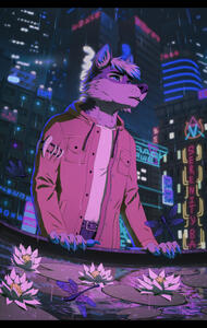 Halfbody illustration